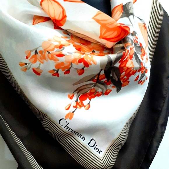 Christian Dior silk scarf - Picture 2 of 5